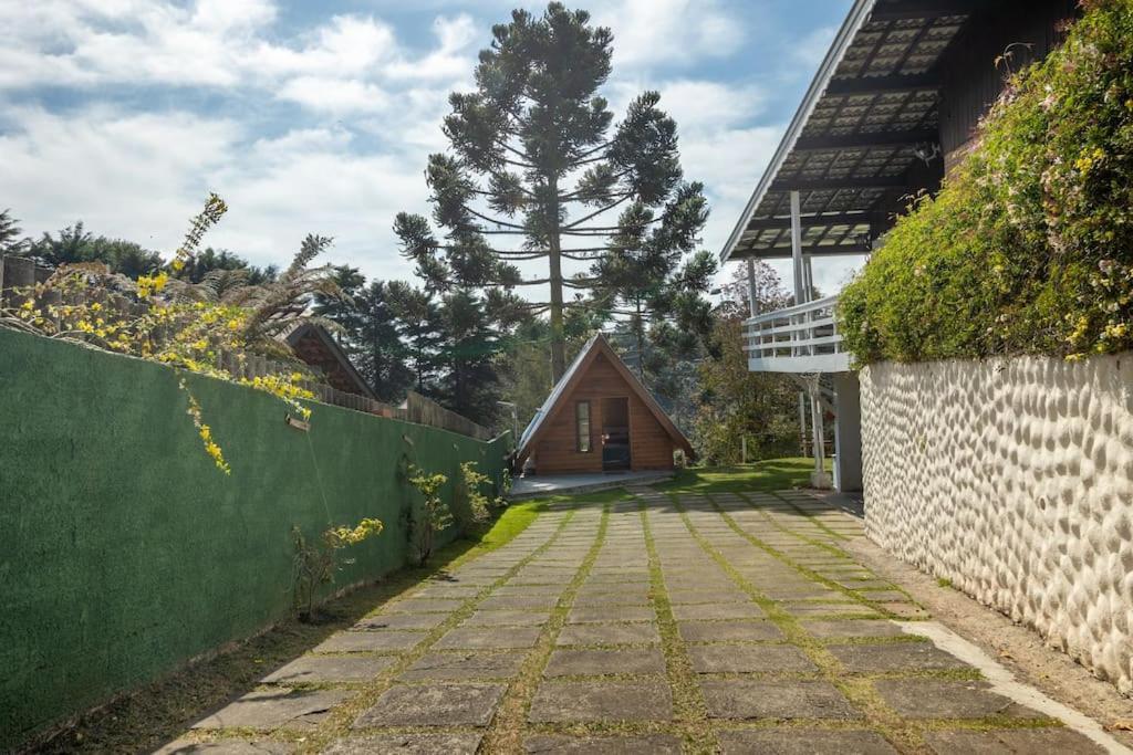 Chale Com Hidromassagem Casa Papai Noel Campos do Jordão Exterior foto